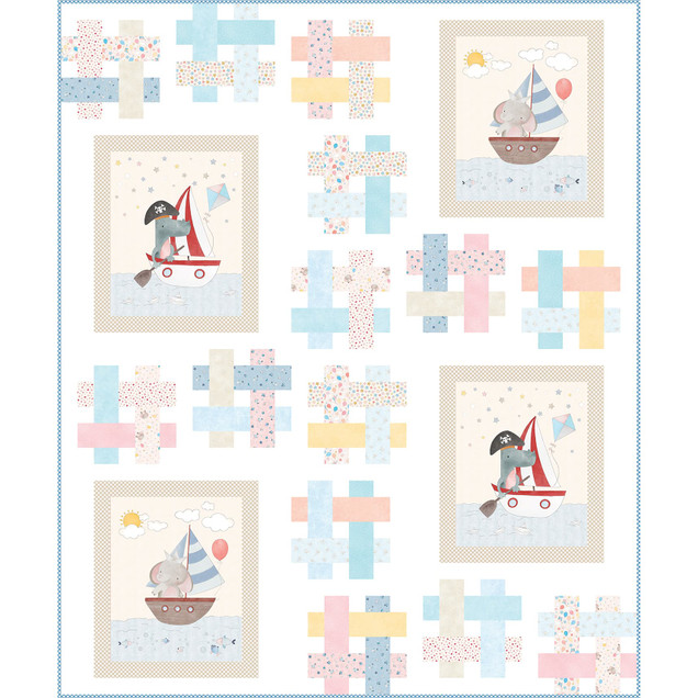 Ahoy Pals Under Pressure Quilt  Project Image