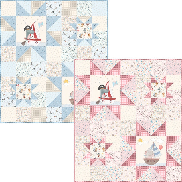 Ahoy Pals Allspice Quilt  Project Image