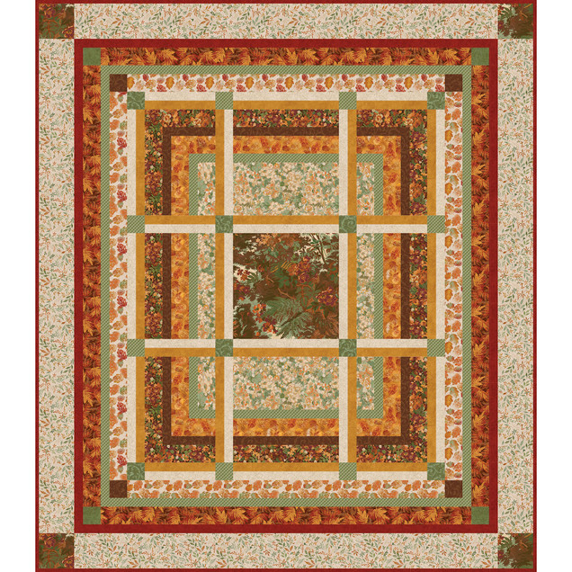 Hazelwood Lost in the Woods Quilt  Project Image