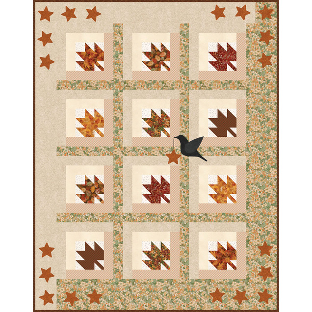 Hazelwood Autumn's Hush Quilt  Project Image