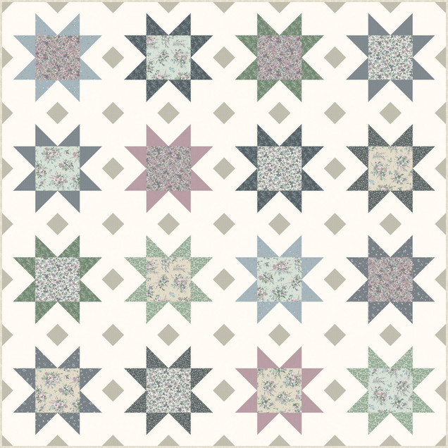 Morning Mist Saltsage Quilt  Project Image