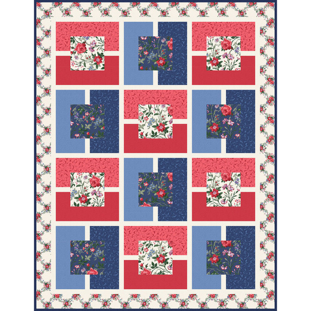 Sweetbriar Crackled Quilt  Project Image