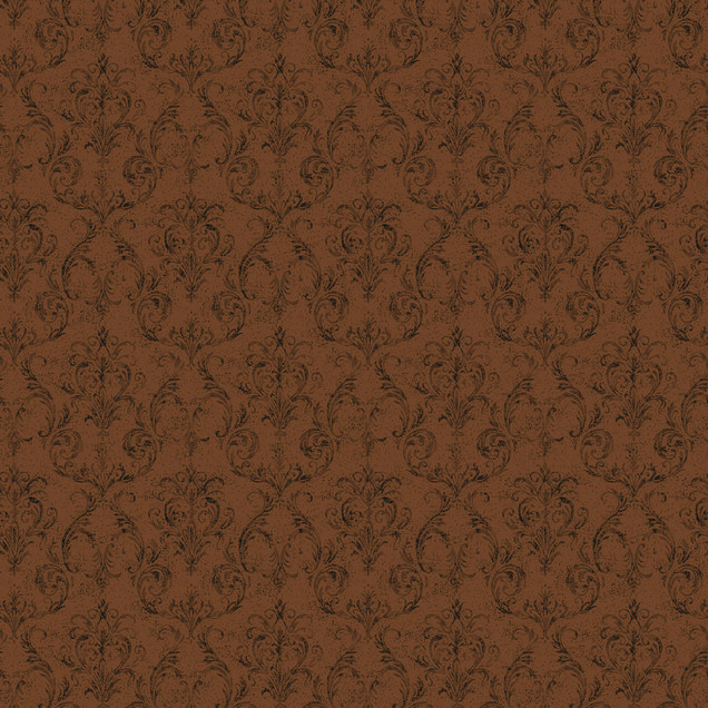 Dark Moon MAS11567-O Orange Maywood Studio Fabric Image