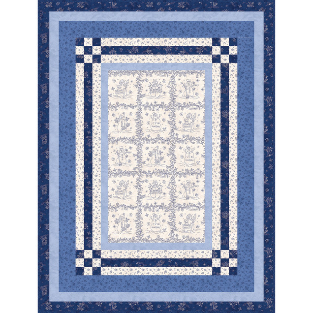 Frosty Friends Stellar View Quilt Project Image