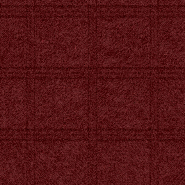 Woolies Flannel MASF18511-R Deep Red Bonnie Sullivan Fabric Image