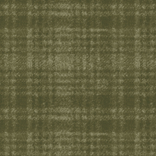 Woolies Flannel MASF18501-G2 Green Bonnie Sullivan Fabric Image