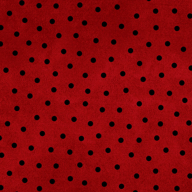 Woolies Flannel MASF18506-R Deep Red Bonnie Sullivan Fabric Image
