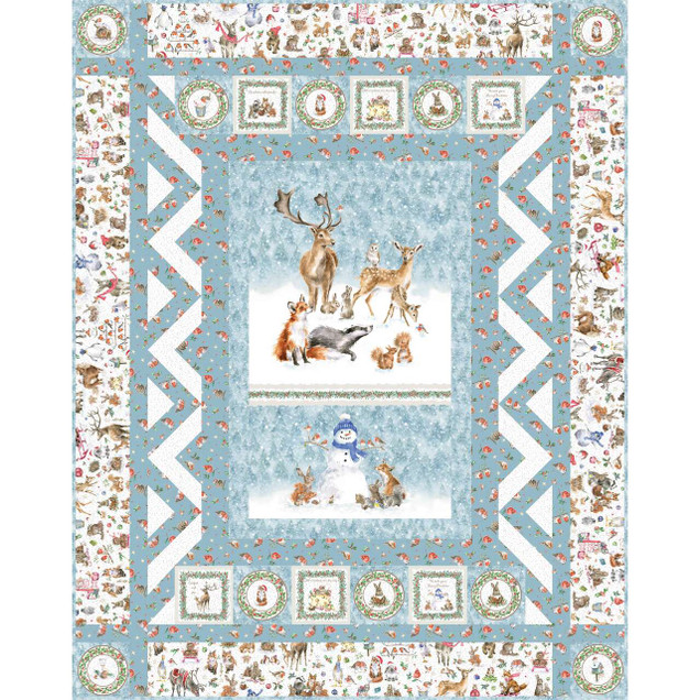 One Snowy Day Snowy Gathering  Project Image