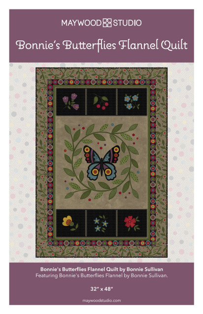 Bonnie's Butterflies Flannel Quilt Free Pattern Project Image