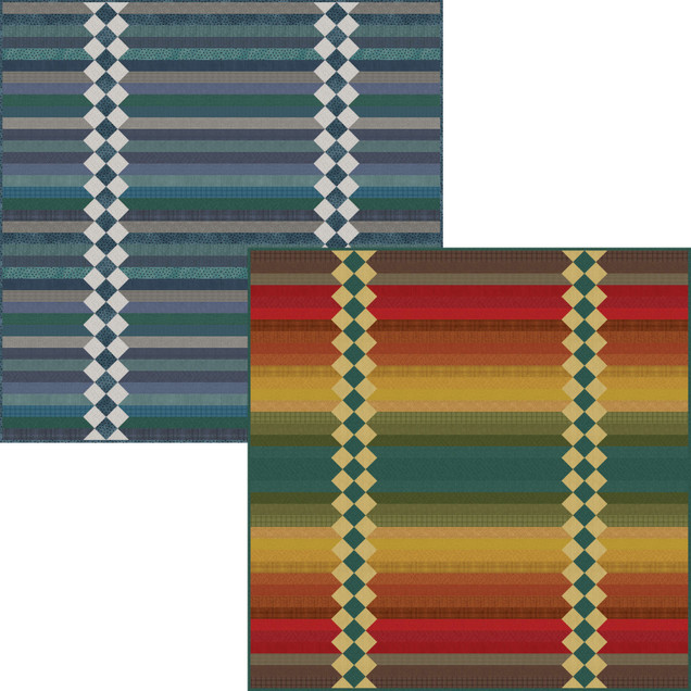 Woolies Flannel Sunset Reflections Project Image