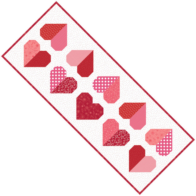 Kimberbell Basics Valentine’s Hearts  Project Image