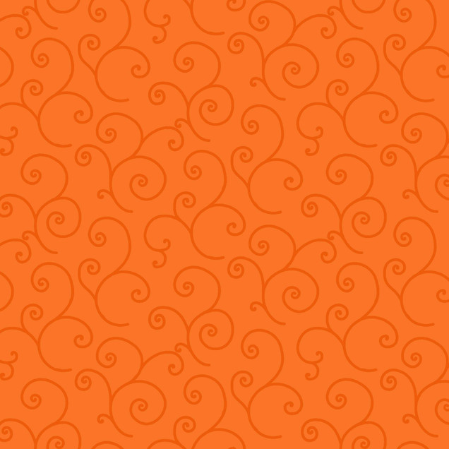 Kimberbell Basics MAS8243-O2 Orange Tonal Kimberbell Fabric Image