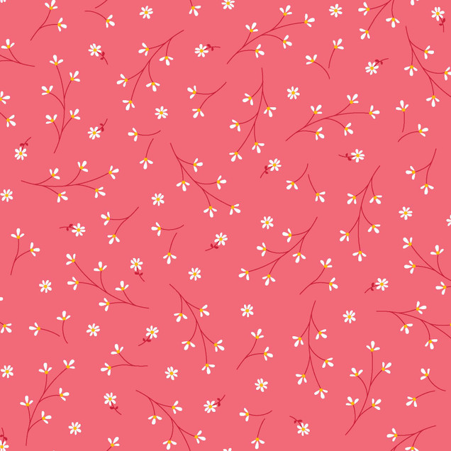 Kimberbell Basics MAS8260-P Pink Kimberbell Fabric Image