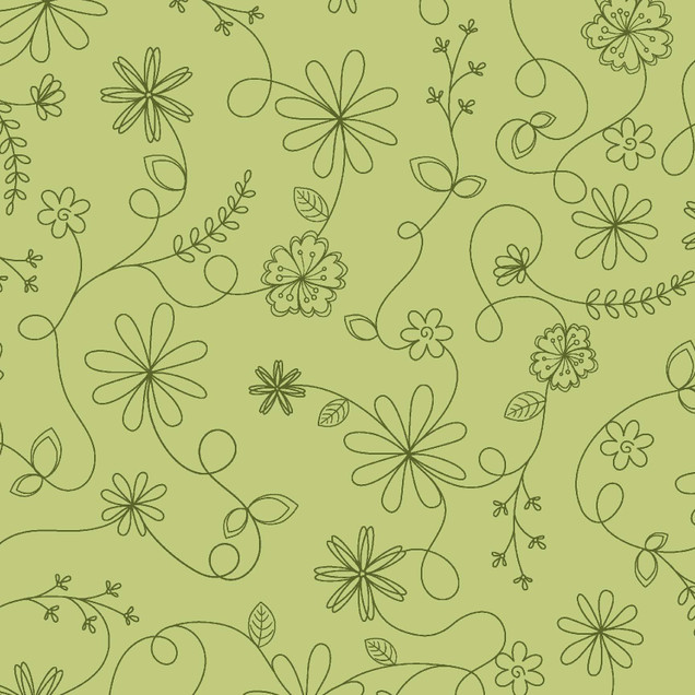 Kimberbell Basics MAS8261-G Green Kimberbell Fabric Image