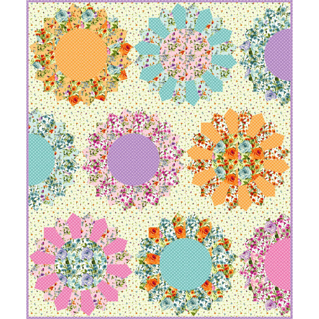 Nosegay Quilt Quilt Image