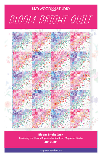 Bloom Bright Quilt Free Pattern