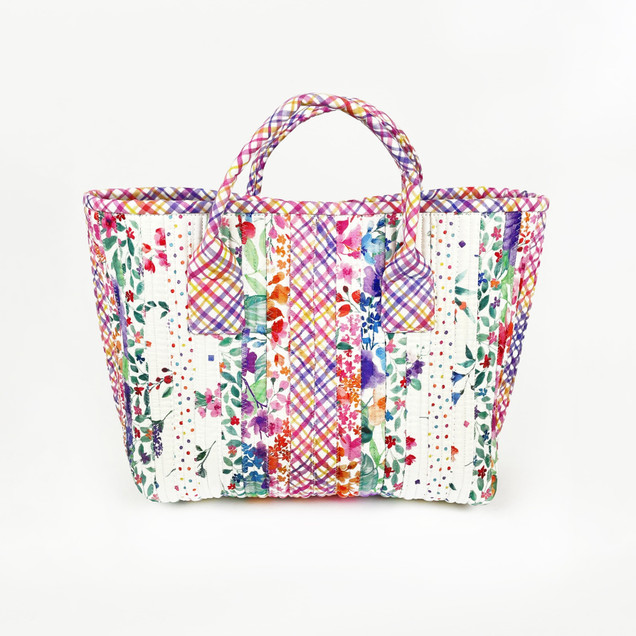 Bloom Bright 11 Strip Mini Tote Project Image