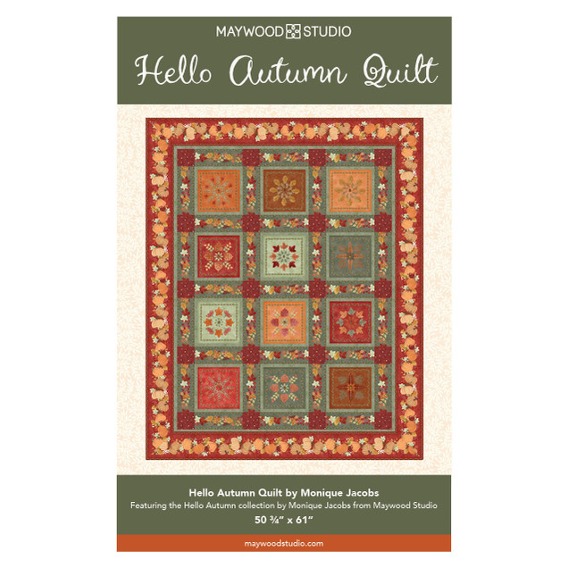 Hello Autumn Quilt Free Pattern Cover Image