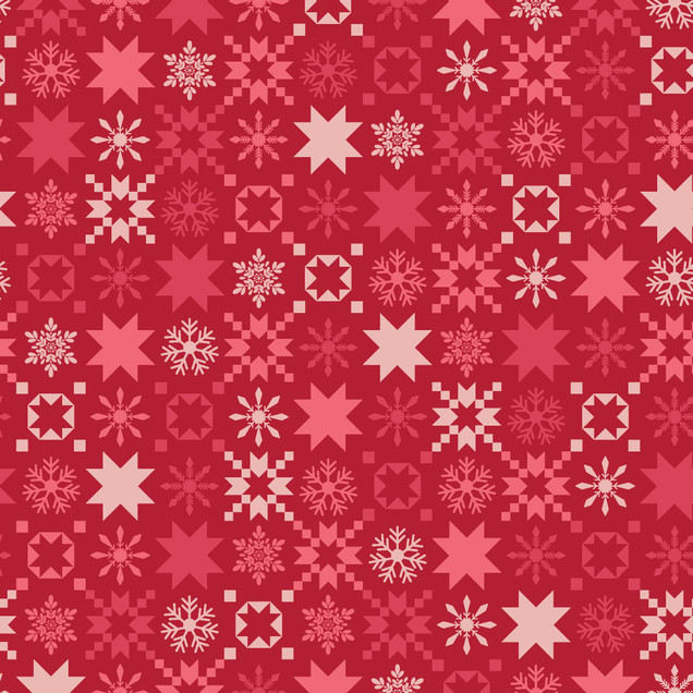 A Quilty Little Christmas MAS10577-R Fabric Image