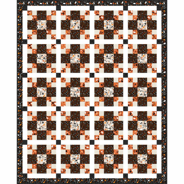 Pumpkins & Potions Shortbread Bites Quilt Project Image