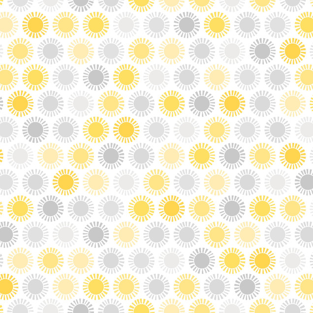 Playtime Flannel Basics MASF10455-SK Yellow/Gray Maywood Studio Fabric Image