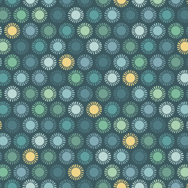 Wild Side MAS10704-Q Teal Maywood Studio Fabric Image