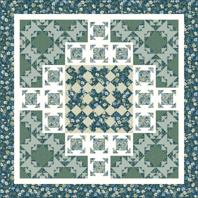 Willoughby Triple Window Quilt Project Image