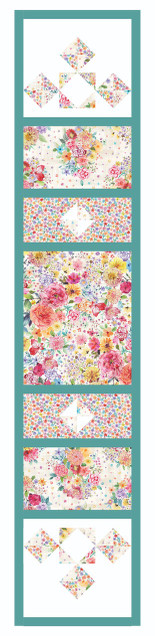 Nature Studies Joyful Trio Table Runner Project Image