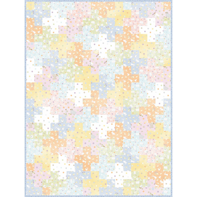 Little Chicks Flannel Arithmetic Quilt Project Image