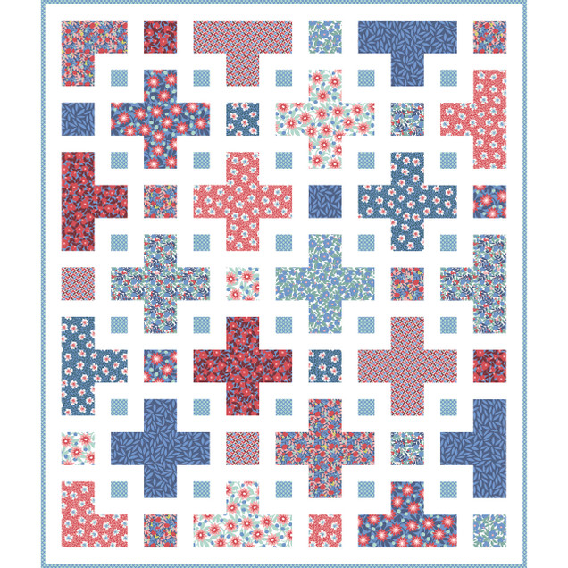 Cups & Quilts Violet Quilt Project Image