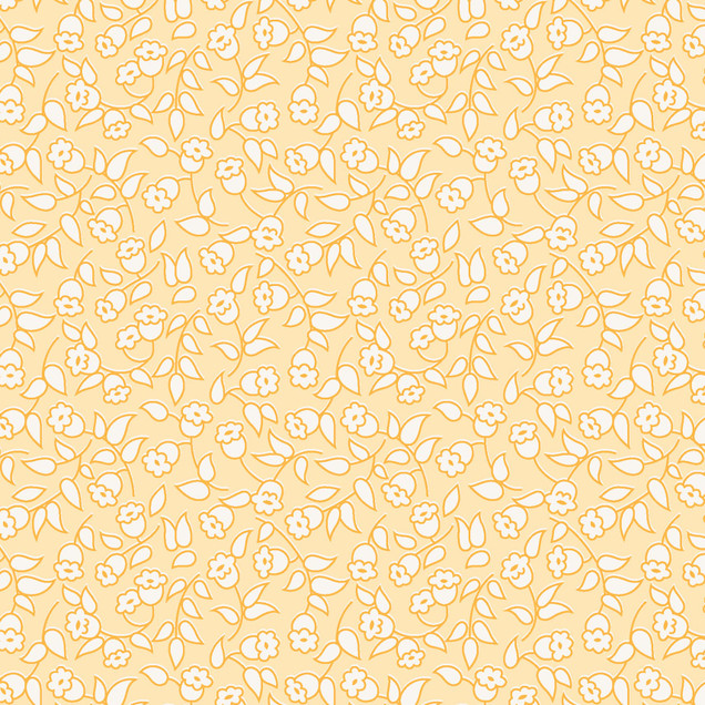 Dilly Dally MAS10785-S Yellow  Maywood Studio Fabric Image