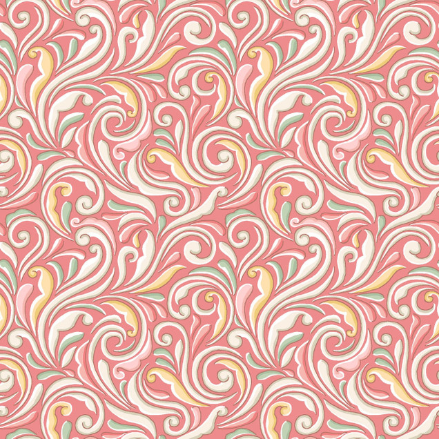 Regal Rose MAS10687-P Pink Maywood Studio Fabric Image