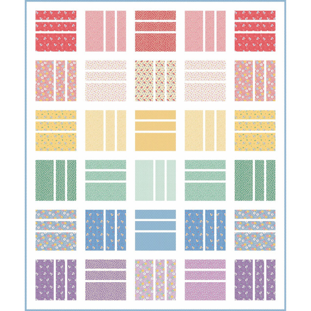 Dilly Dally Squared Up Quilt Project Image