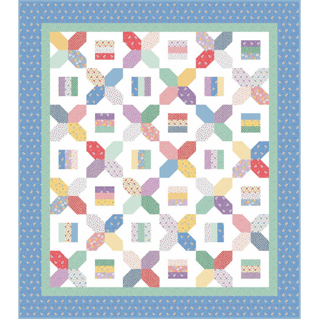 Dilly Dally Lollipop Kisses Quilt Project Image