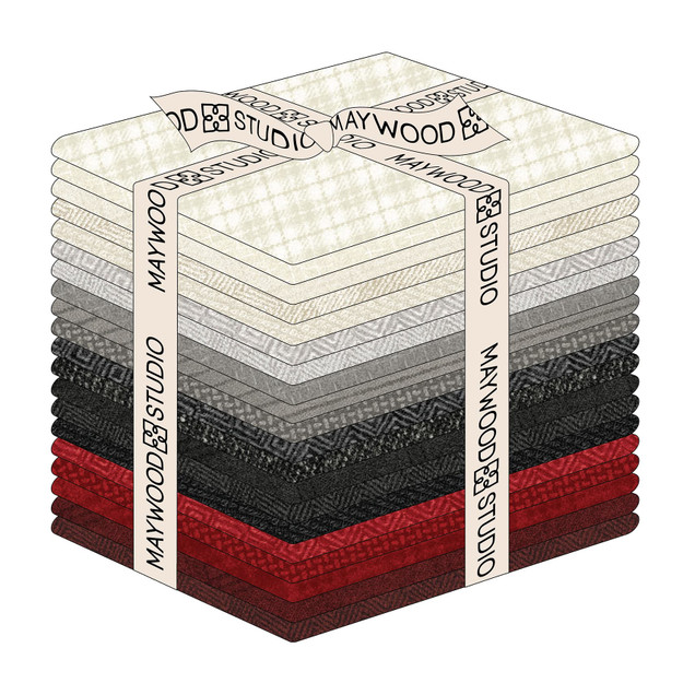 Woolies Flannel FQ-MASWOF-WINT Winterberries Bonnie Sullivan Precut Image Woolies Flannel FQ-MASWOF-WINT Winterberries Bonnie Sullivan Precut Image