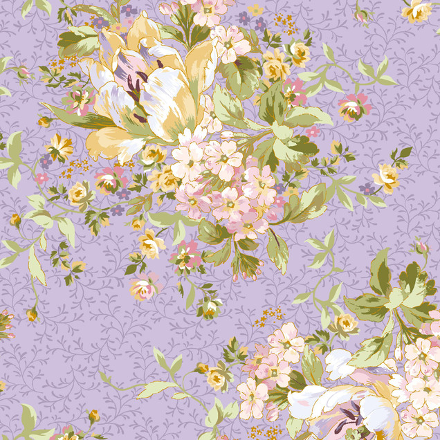 Grand Entrance MASM10431-V2 Medium Purple Maywood Studio Fabric Image
