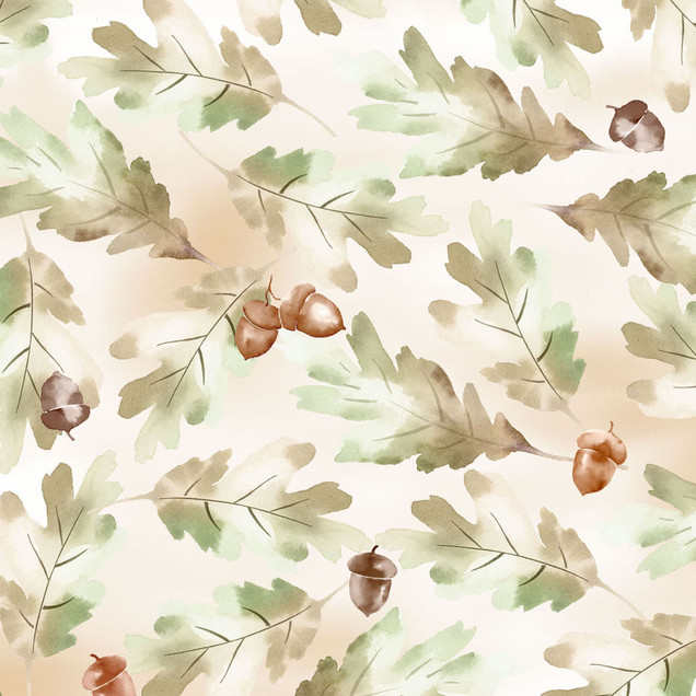 Rustle MAS10812-E Cream Maywood Studio Fabric Image