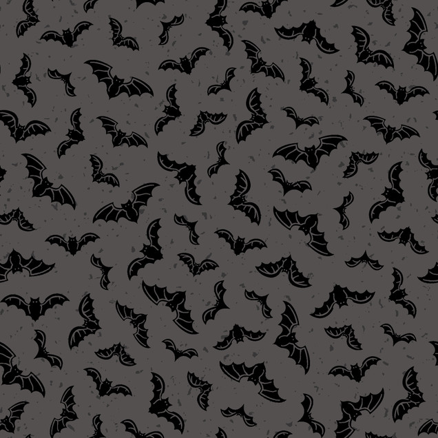 Goth Gardens MAS10854-K Gray Maywood Studio Fabric Images
