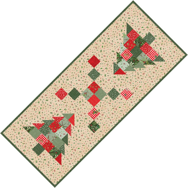 Winter Wreaths Tis the Season Runner Project Image