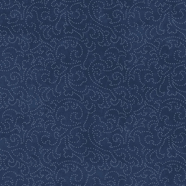 Patchwork Blue MAS10935-B Blue Maywood Studio Fabric Image