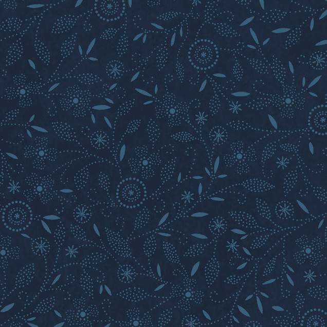 Patchwork Blue MAS10936-B Blue Maywood Studio Fabric Image