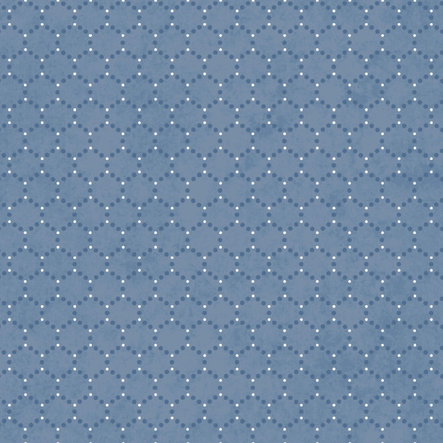 Patchwork Blue MAS10938-B Blue Maywood Studio Fabric Image