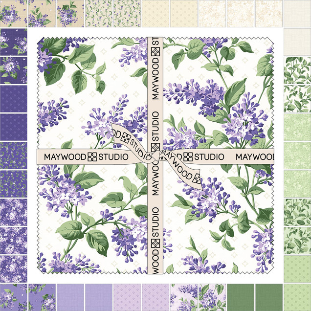 Lilac Lane SQ-MASLILA  Maywood Studio Precut Image