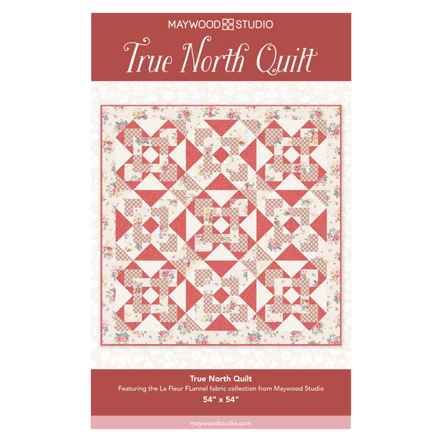 La Fleur Flannel True North Quilt Free Pattern Project Cover Image