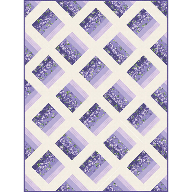 Lilac Lane Woodwork Quilt Project Image