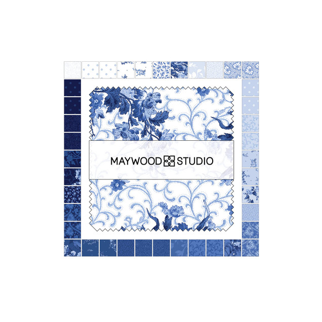 Blue Belle CP-MASBLBE  Maywood Studio Fabric Image