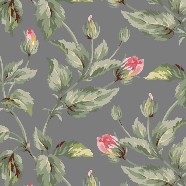 Marlowe MAS10943-K Gray Maywood Studio Fabric Image