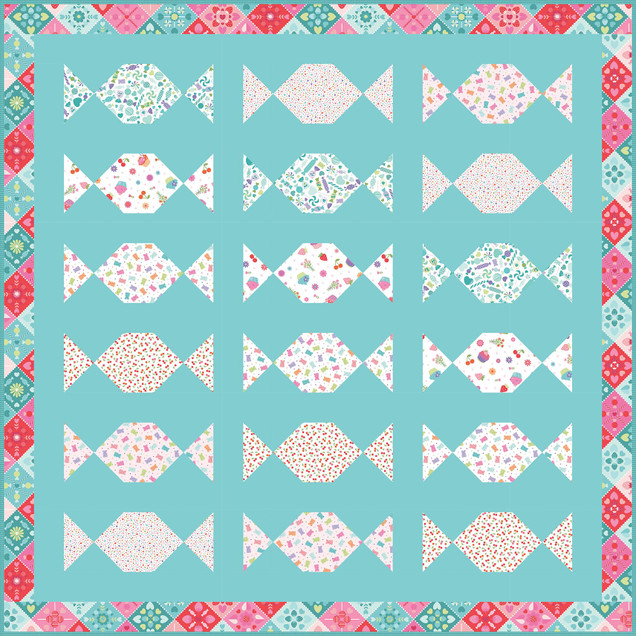Sweet Shoppe Hey Sweetie Quilt Project Image