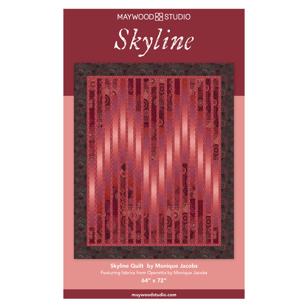 Operetta Skyline Quilt Free Pattern Cover Image