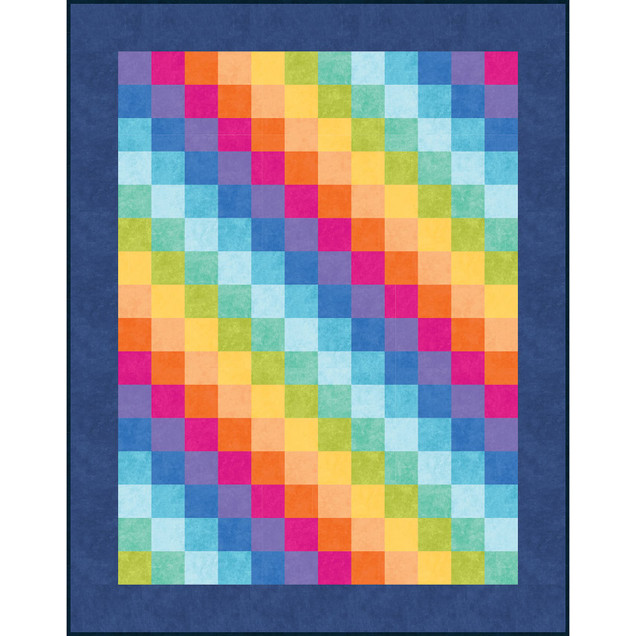 Shadow Play Flannel Squared Quilt Project Image